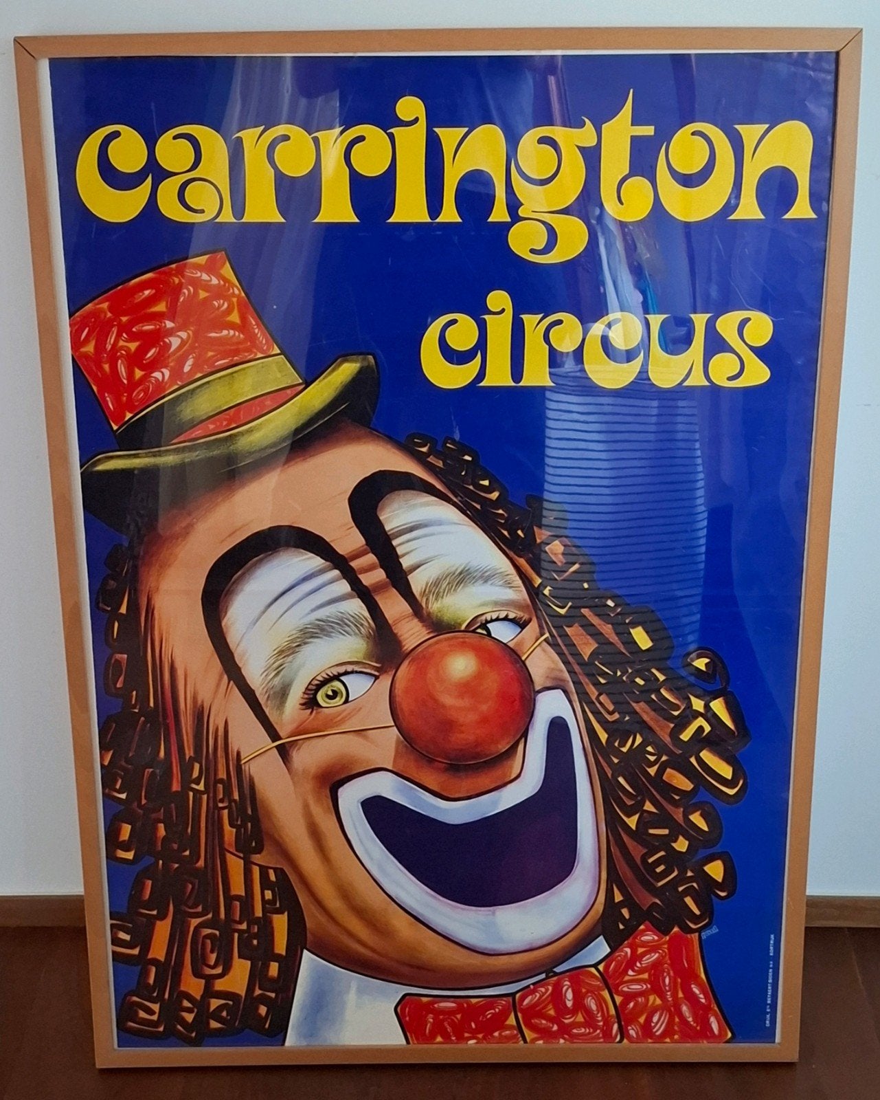 Grand Poster 1973 Carrington Circus, Collections, Enlèvement