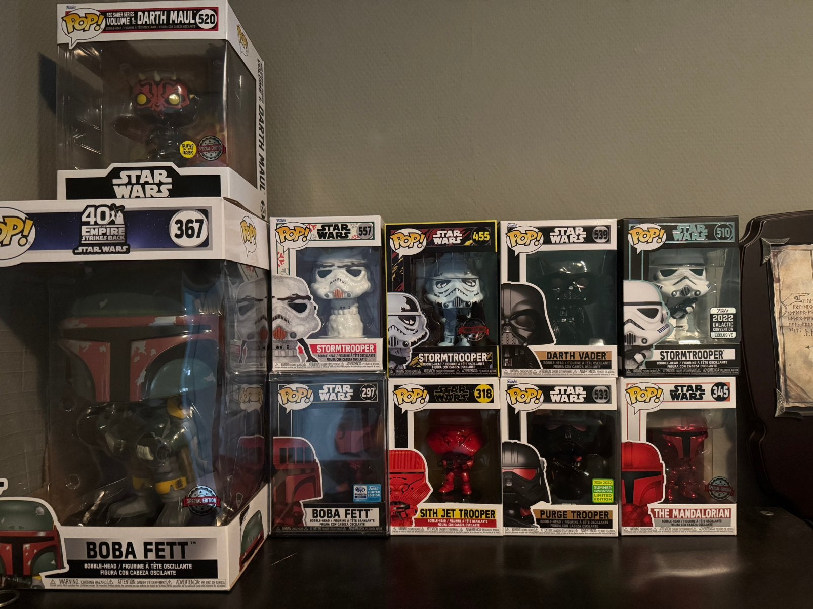 Funko pop star wars lot, Collections, Enlèvement ou Envoi, Comme neuf