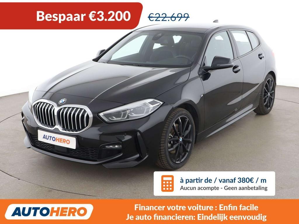BMW 1 Serie 118 118i M Sport (bj 2020, automaat), Auto's, 1 Reeks, Gebruikt, Lichtsensor, Zwart