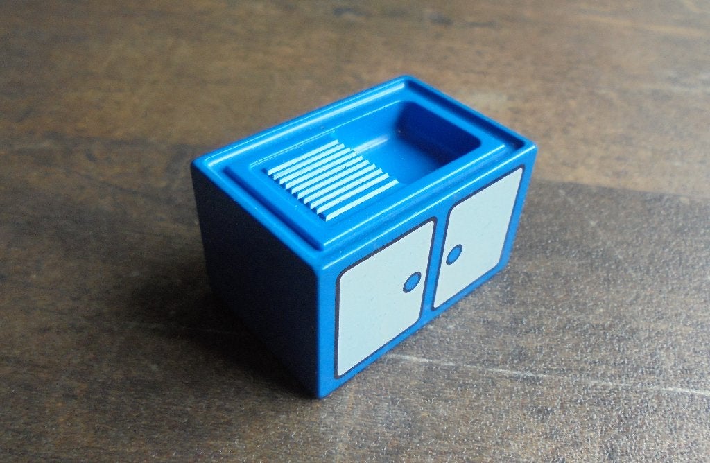 Lego Duplo Furniture Sink with Front Cabinets (zie foto's), Ophalen of Verzenden, Gebruikt, Losse stenen, Duplo