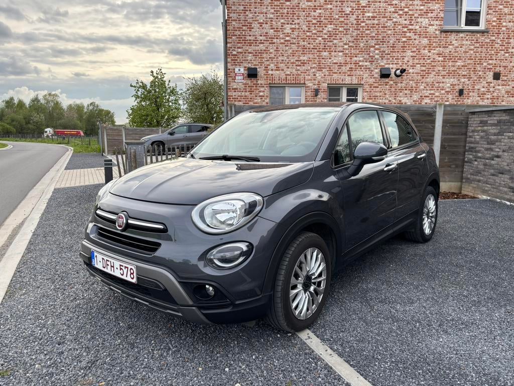 Fiat 500X Cross 2018 Benzine, Auto's, Zwart, 500X, Handgeschakeld, 5 deurs