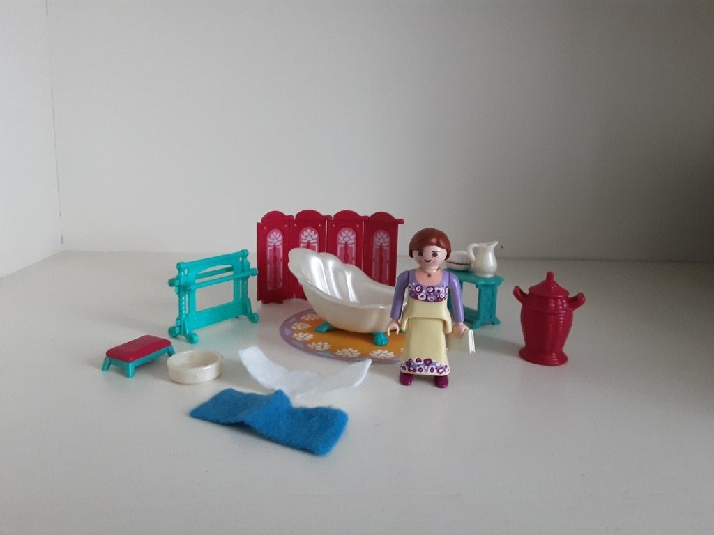 Salle de bain royale Playmobil - dans une boîte, Enlèvement ou Envoi, Comme neuf, Kit complet, Autres types