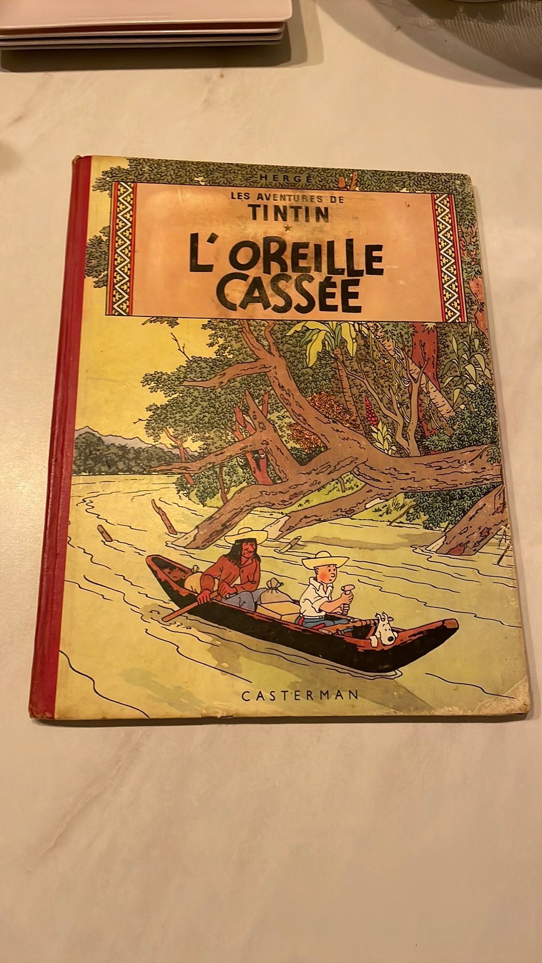 BD Tintin - L'Oreille Cassée, Livres, Enlèvement ou Envoi, Comme neuf