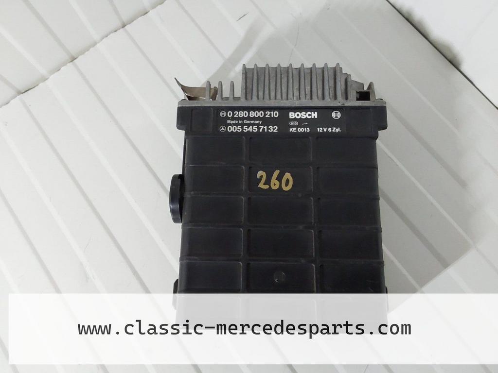 ECU Mercedes W126 Bosch 0055457132 260e 260se 2.6, Auto-onderdelen, Gebruikt, -, Ophalen of Verzenden, -