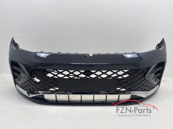 VW Tiguan 571 R-Line Voorbumper 6PDC CAM LC7Q, Ophalen of Verzenden, Gebruikt, Voor, Bumper