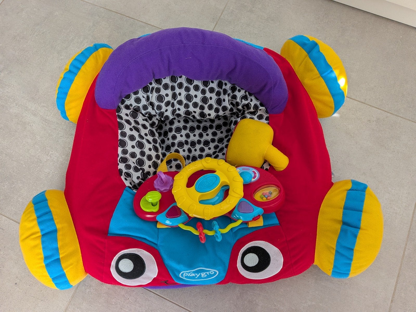 playgro auto, Ophalen, Zo goed als nieuw, Auto, Met licht