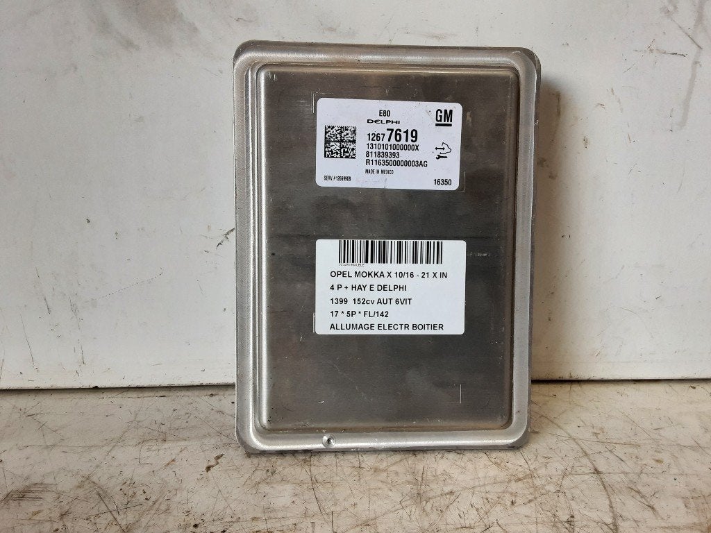 ONTSTEKINGSMODULE Opel Mokka X (01-2016/-) (12677619), Gebruikt, Opel, Opel Automobile GmbH, Kontakt-opel@opel.com