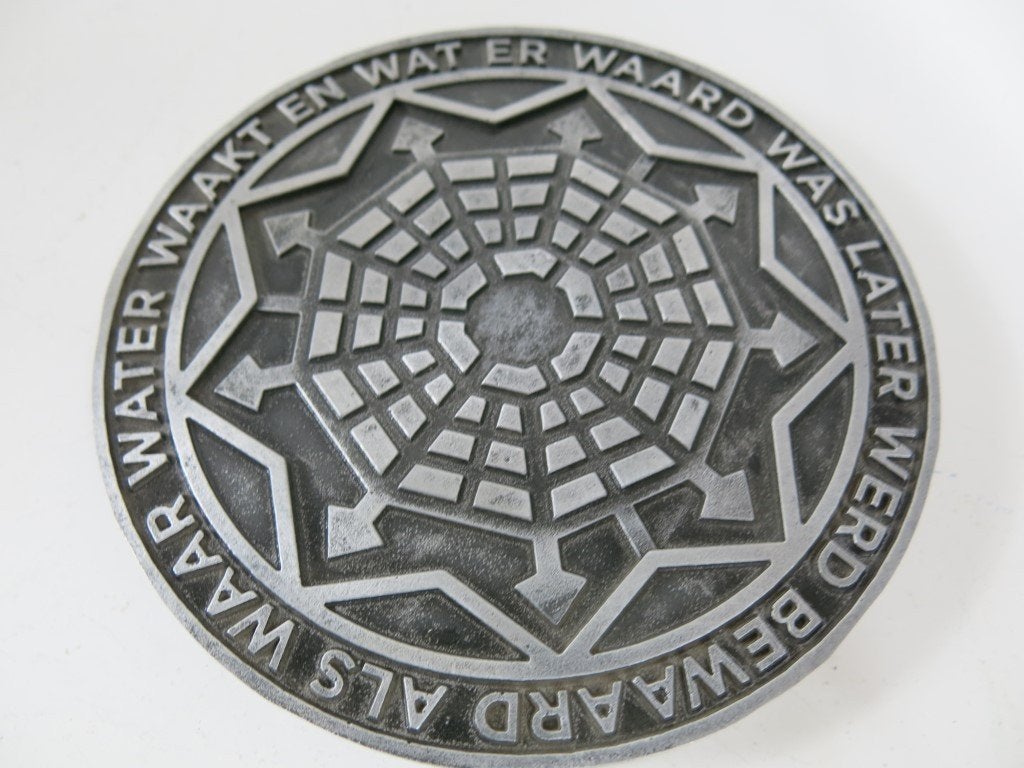 Originele MAS -medaillon Tom Lanoye – Tom Hautekiet, Ophalen of Verzenden