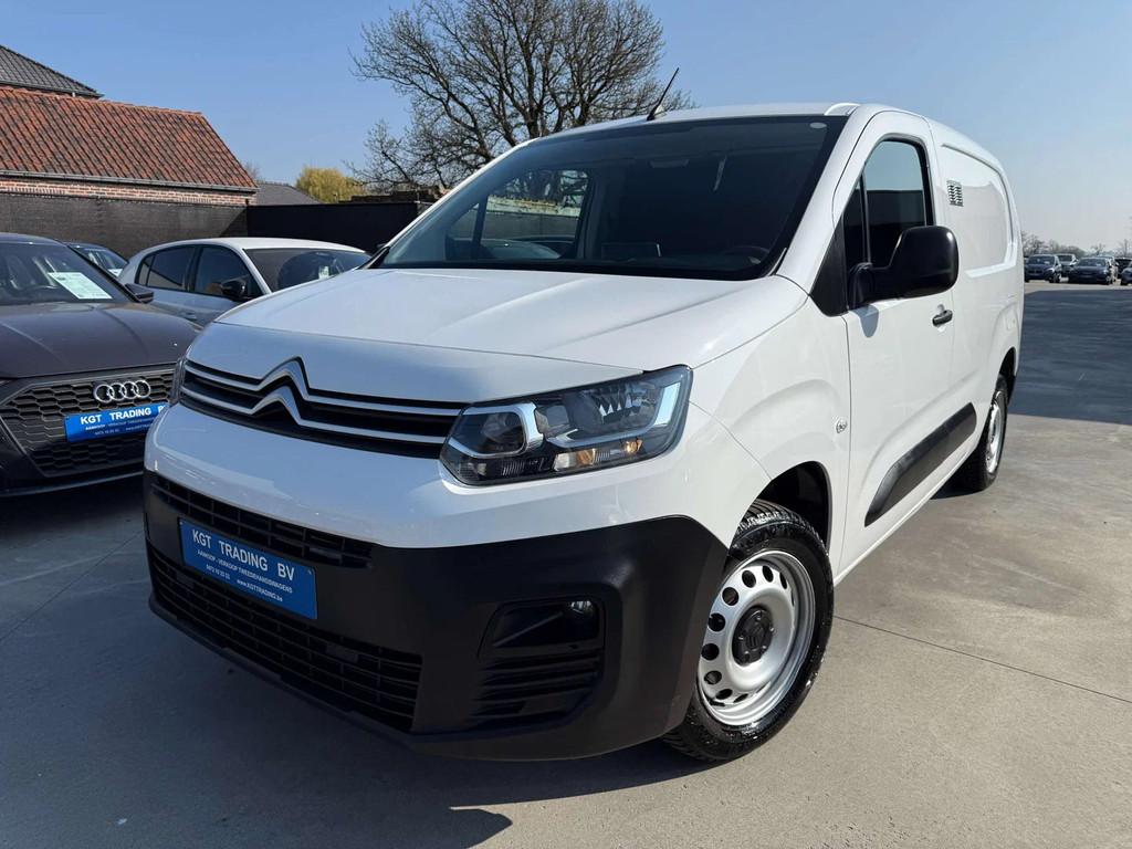 Citroën Berlingo 1.5 BLUEHDI XL L2 3 ZIT NAVIGATIE PDC CARP, Stof, Gebruikt, 4 cilinders, Citroën