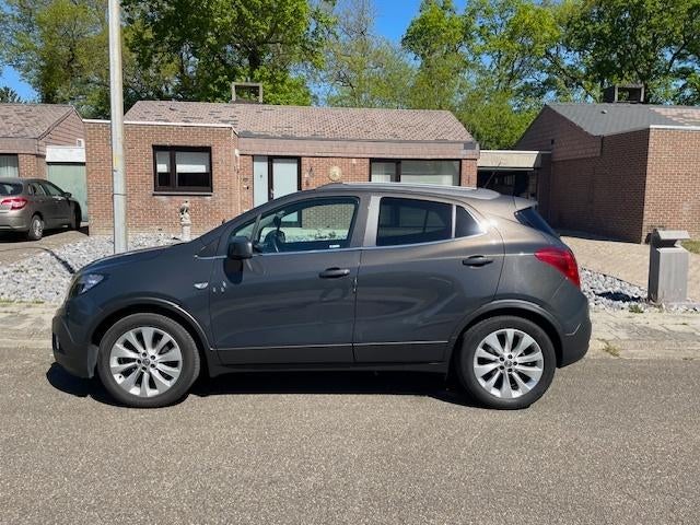 Opel Mokka 1.6I, 2 Kleuren leder, Zetel + Stuurverwarming, Auto's, Voorwielaandrijving, 4 cilinders, Leder, SUV of Terreinwagen