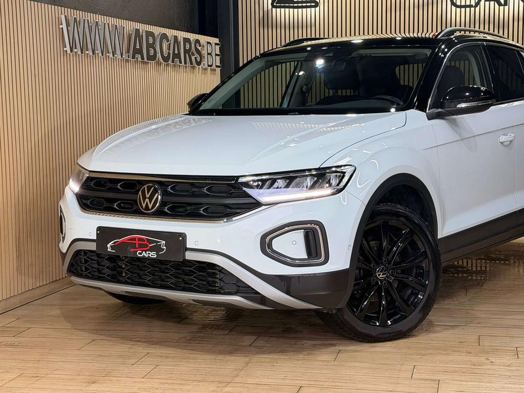 Volkswagen T-Roc 1.0 TSI * S P O R T LINE * GAR 12 MOIS *, 144 g/km, Wit, Bedrijf, 5 deurs