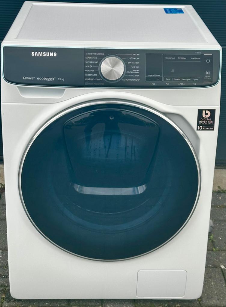 Mooie Samsung Ecobubble 9KG A+++ Addwash AppControl WiFi, Elektronische apparatuur, Wasmachines, 8 tot 10 kg, Ophalen of Verzenden