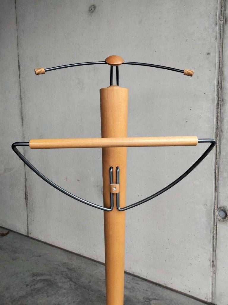1980s 90s vintage design dressboy kapstok Postmodern, Enlèvement, Utilisé, Bois, Autres types