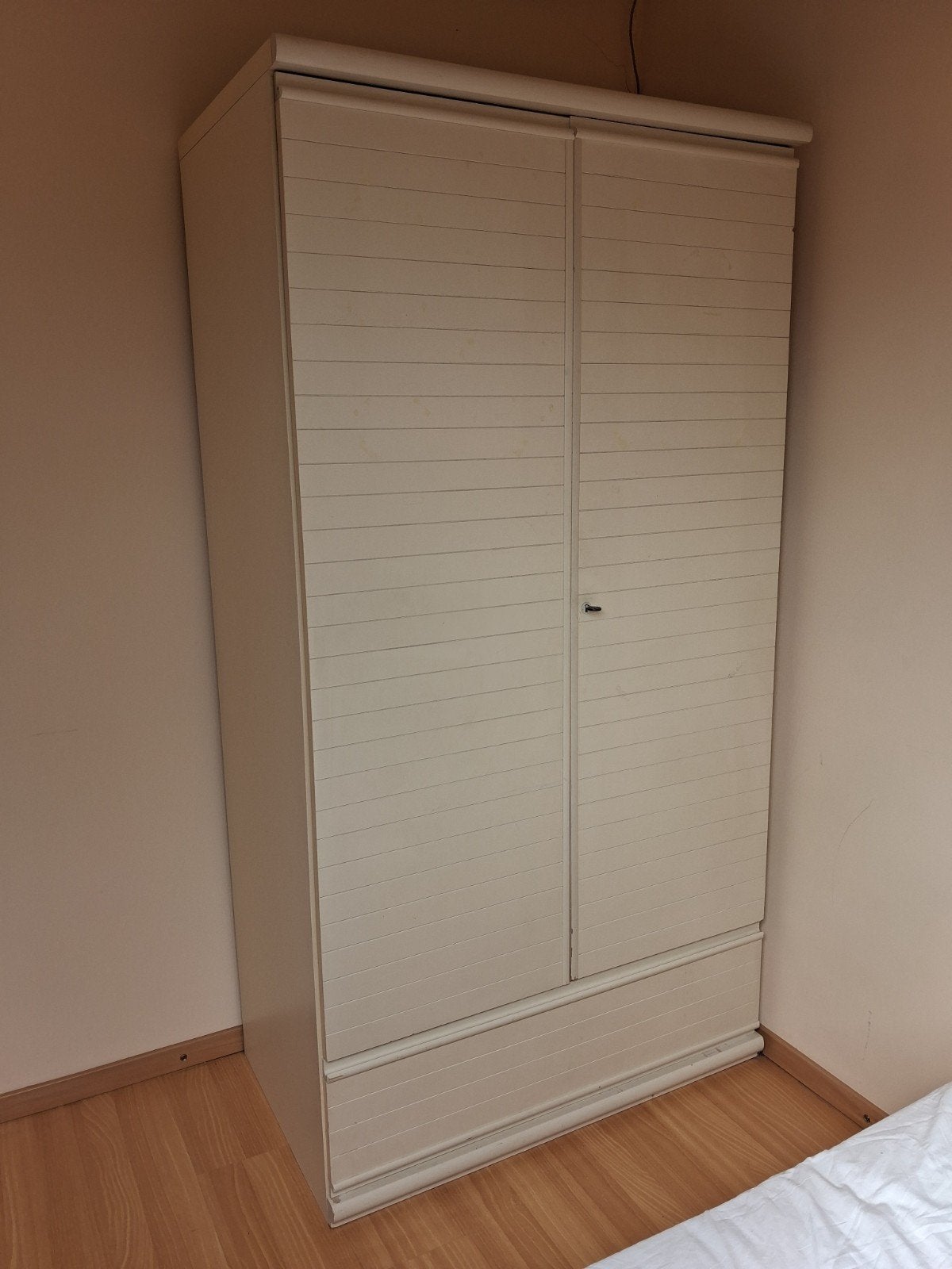 Eenpersoonsbed + kleerkast, Ophalen