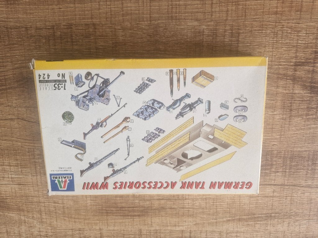 Italeri 1/35 German Tank Accessories WWII, Enlèvement ou Envoi, Neuf, 1:35 à 1:50, Diorama