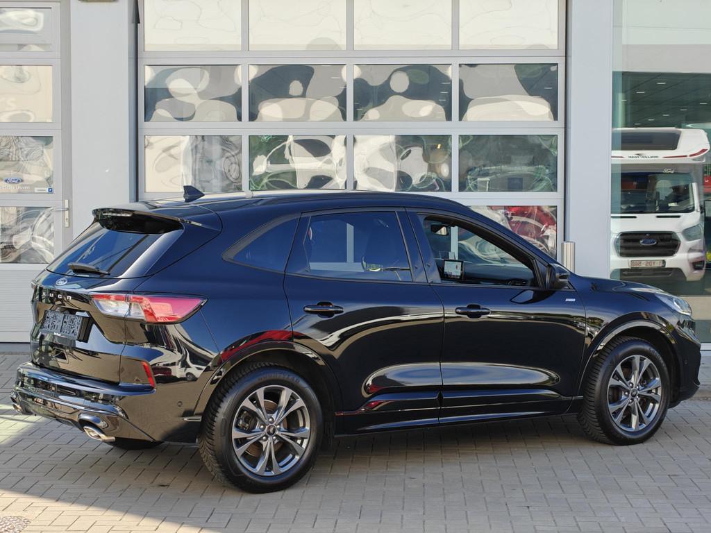 Ford Kuga ST-Line X 1.5i Eco, Auto's, Voorwielaandrijving, Stof, Gebruikt, Zwart