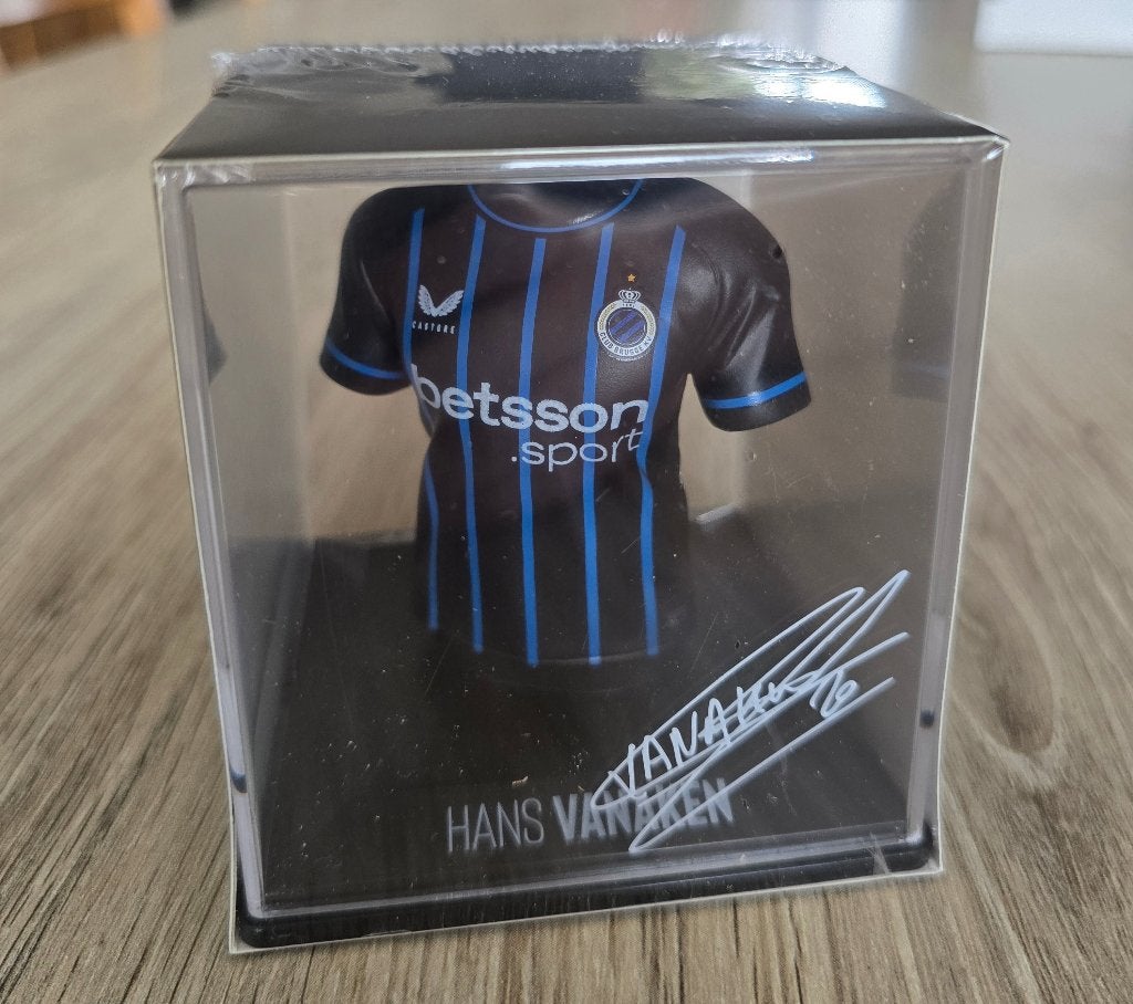 Nieuw exclusief miniatuur shirt Hans Vanaken Club Brugge, Verzamelen, Ophalen of Verzenden, Nieuw, Shirt