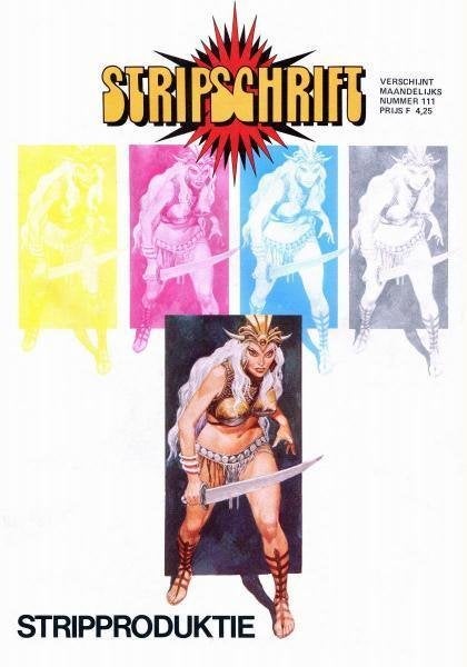 Stripschrift 111 'Stripproductie', Une BD, Comme neuf, Enlèvement, Don Lawrence