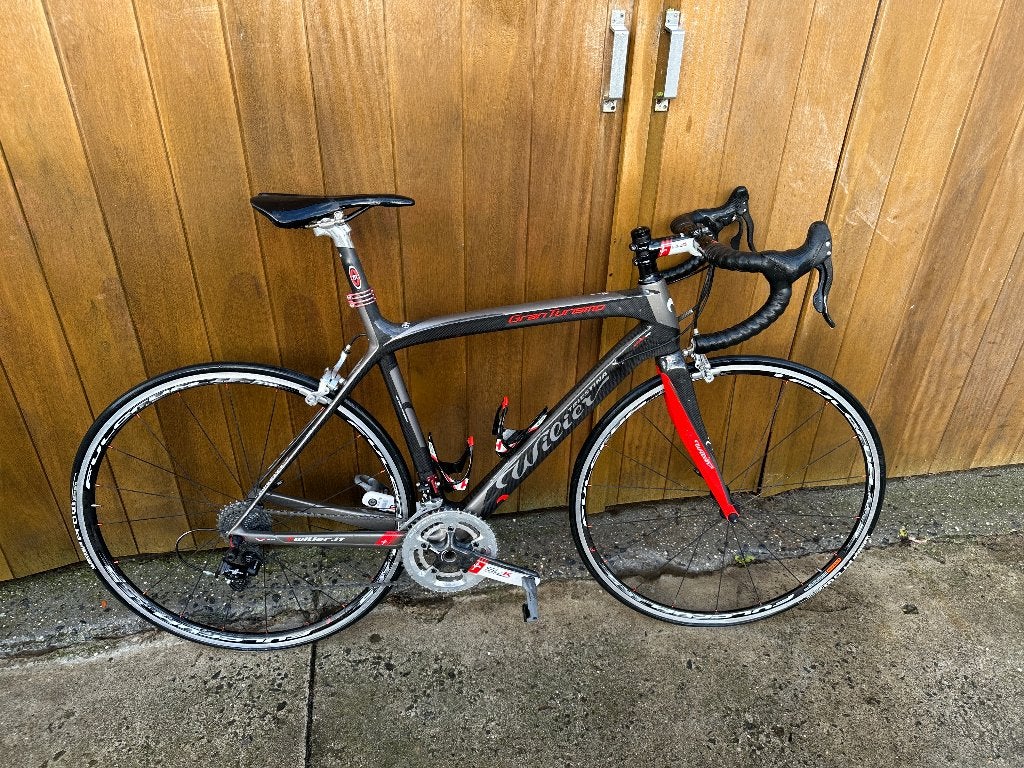 Racefiets Wilier Triestina - 55cm, Fietsen en Brommers, Gebruikt, Carbon, Velgrem, 15 tot 20 versnellingen