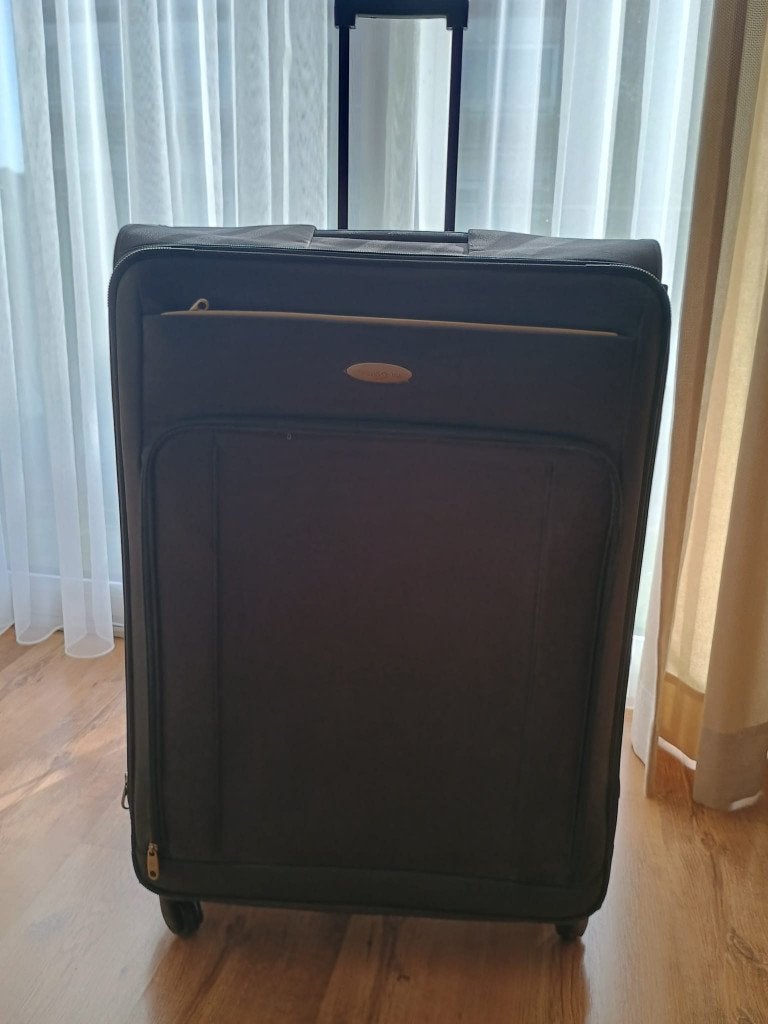 koffer samsonite, Handtassen en Accessoires, Ophalen, Uitschuifbare handgreep, 45 tot 55 cm, Zo goed als nieuw
