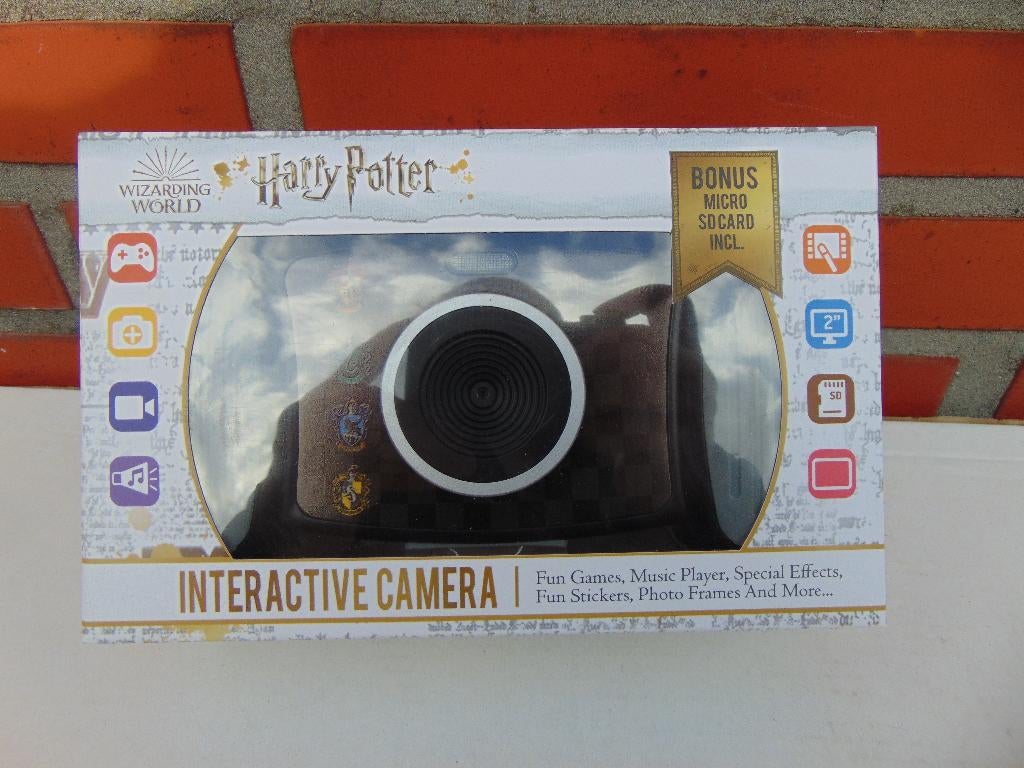 Interactieve Kindercamera Harry Potter Met Micro SD-kaart, Ophalen of Verzenden, Nieuw, Overige Merken
