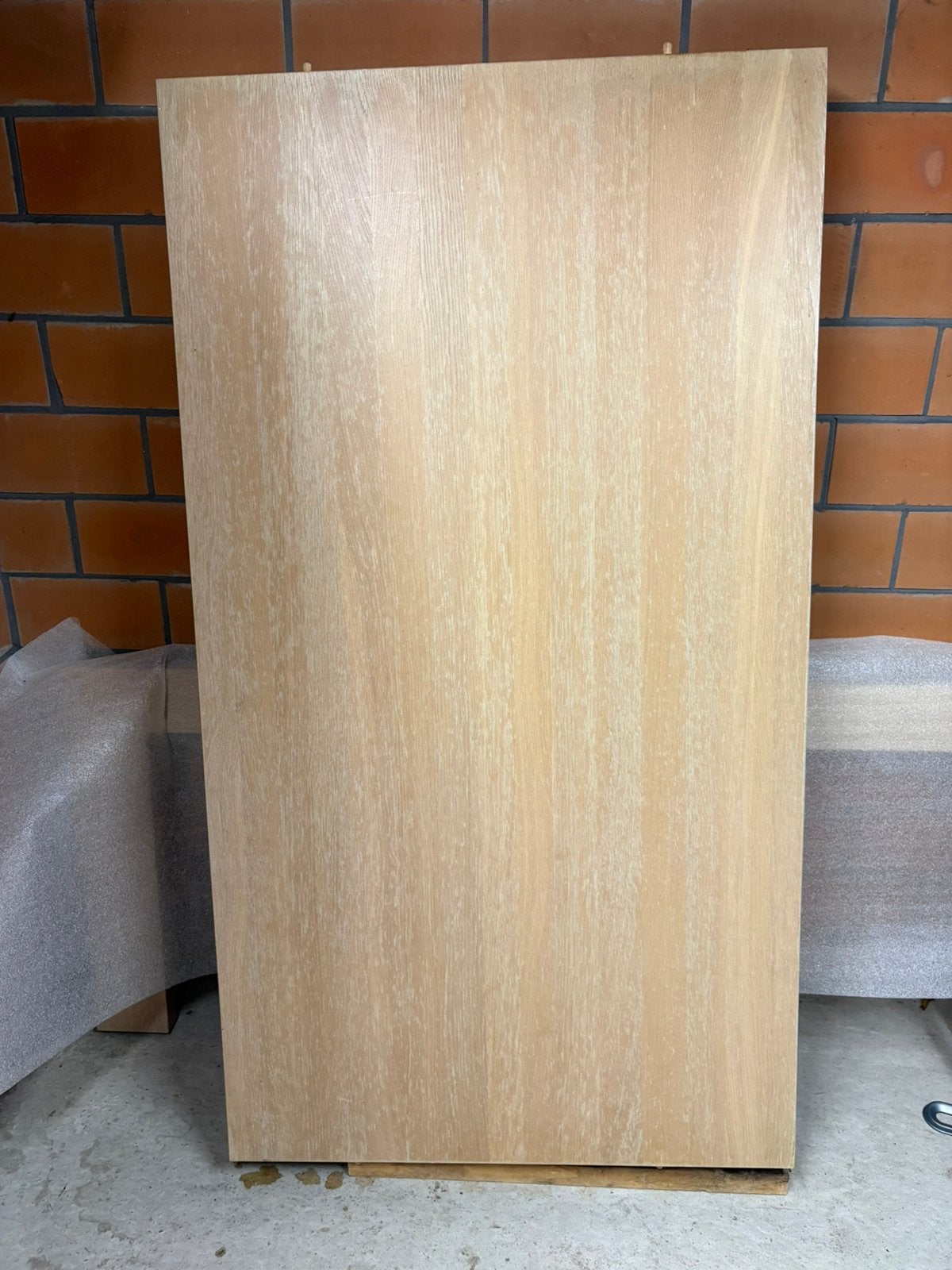 Eiken Houten tafel, Huis en Inrichting, Ophalen, Eikenhout, 50 tot 100 cm, 150 tot 200 cm