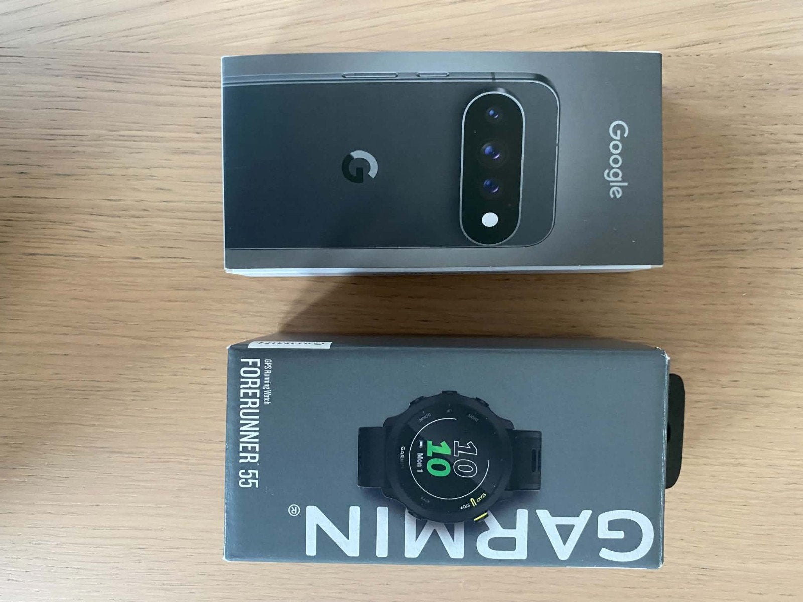 lot pixel 11 pro et Garmin forunner 55 état neuf, Enlèvement