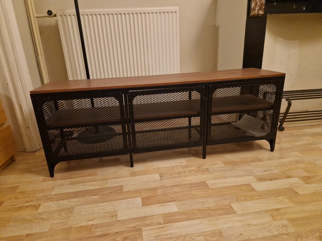TV bench, FJALLBO, Comme neuf, Enlèvement, 100 à 150 cm, Moins de 50 cm