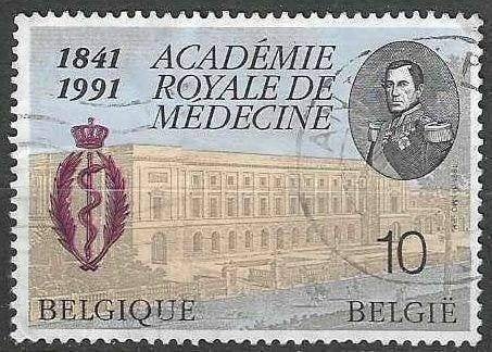 Belgie 1991 - Yvert/OBP 2416 - Academie Geneeskunde (ST), Verzenden, Gestempeld, Gestempeld, Koninklijk huis