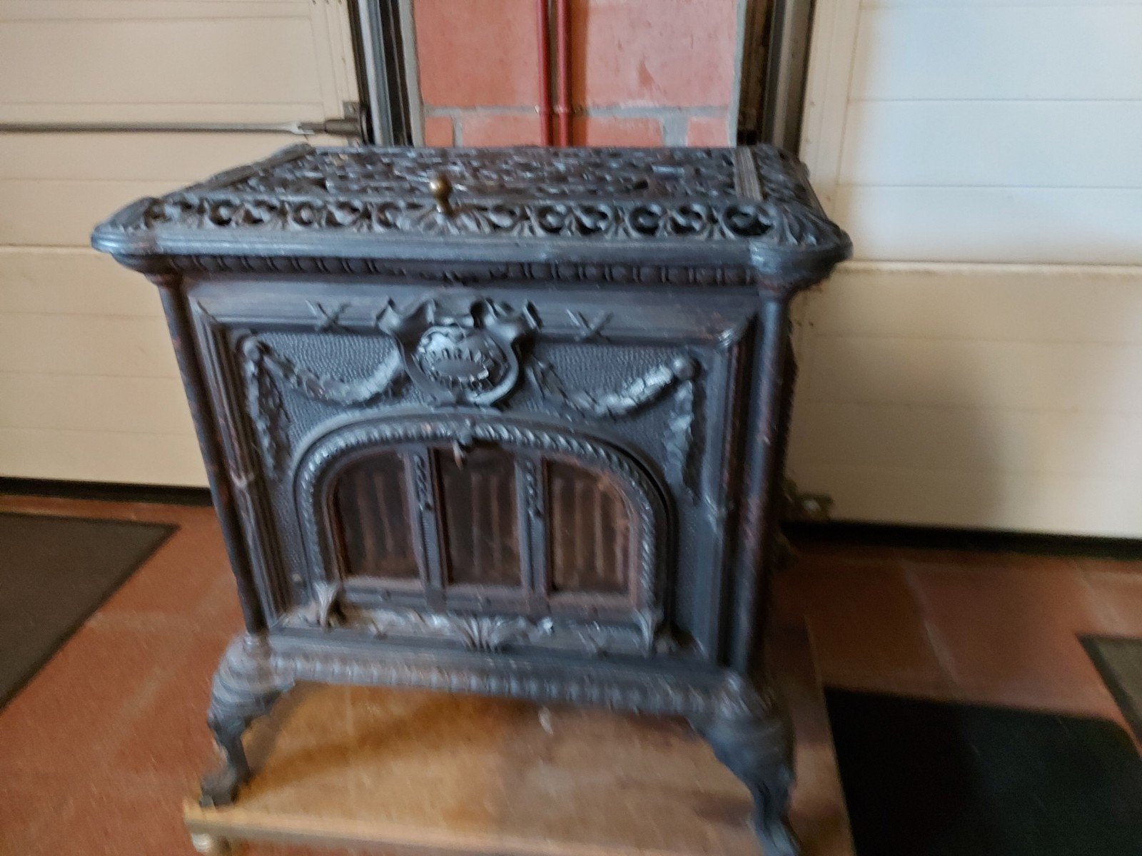 houtkachel, Huis en Inrichting, Kachels, Ophalen, Zo goed als nieuw, Hout, Houtkachel