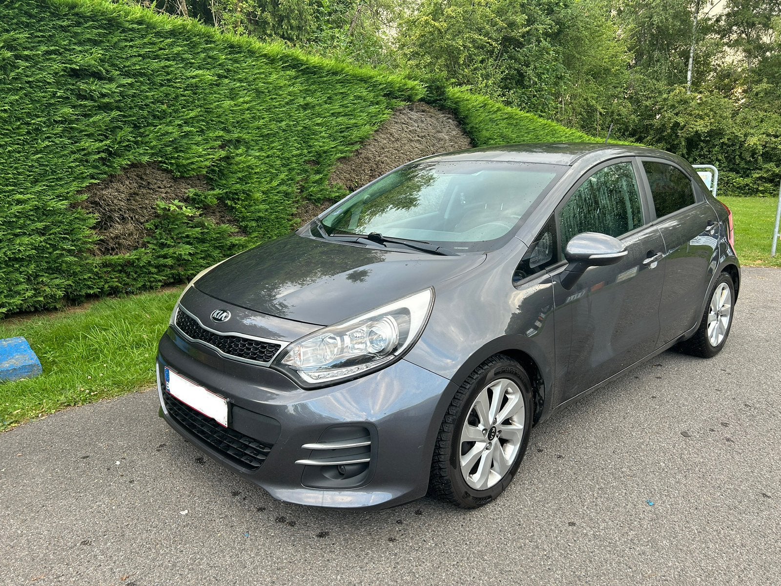 Kia Rio 1.2 Essence – 2016 – 141 000 km évolutifs, Autos, Argent ou Gris, Achat, Euro 6, Boîte manuelle