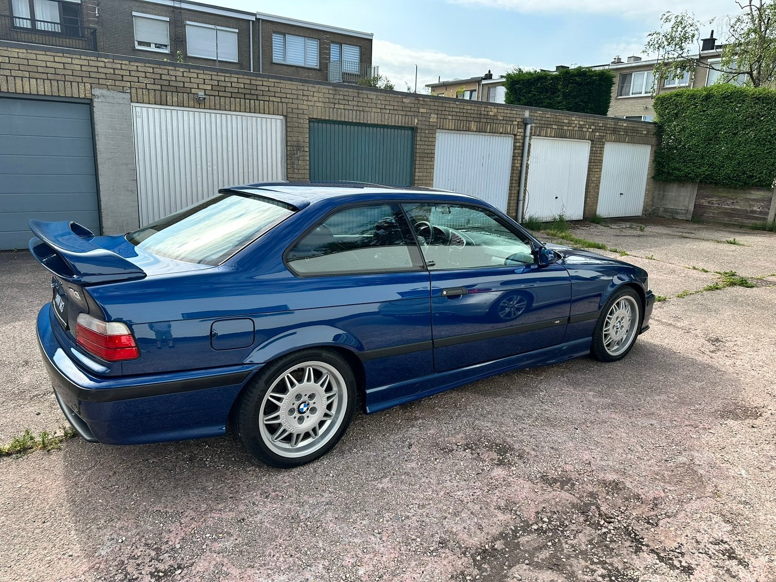 Bmw M3 E36 3.0 Oltimer 1996 avusblauw supersprint, foto 3