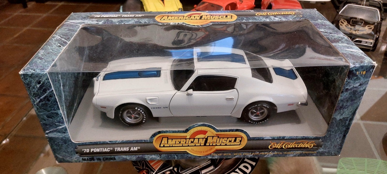 Pontiac trans am 70 ertl mint staat, Ophalen of Verzenden, Auto, ERTL