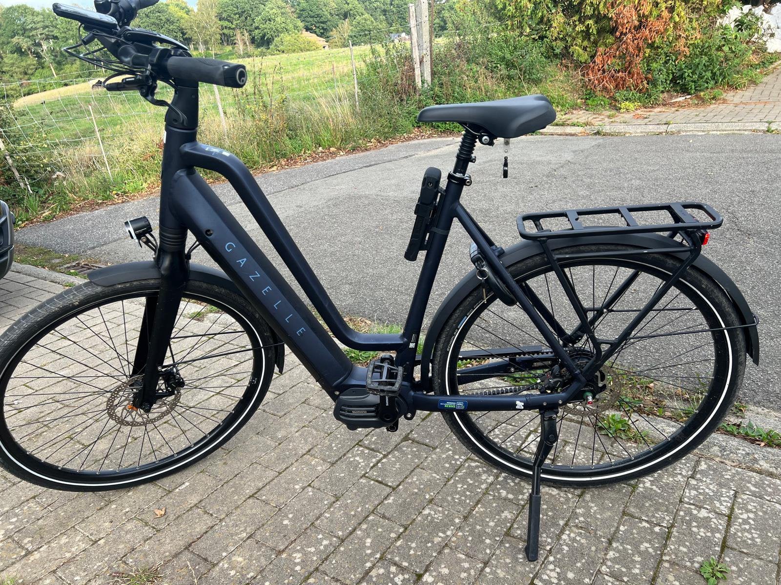 Velo électrique gazelle Cadre : 61 cm batterie : 630Wh, 50 km par batterie ou plus, Comme neuf, Gazelle, Enlèvement