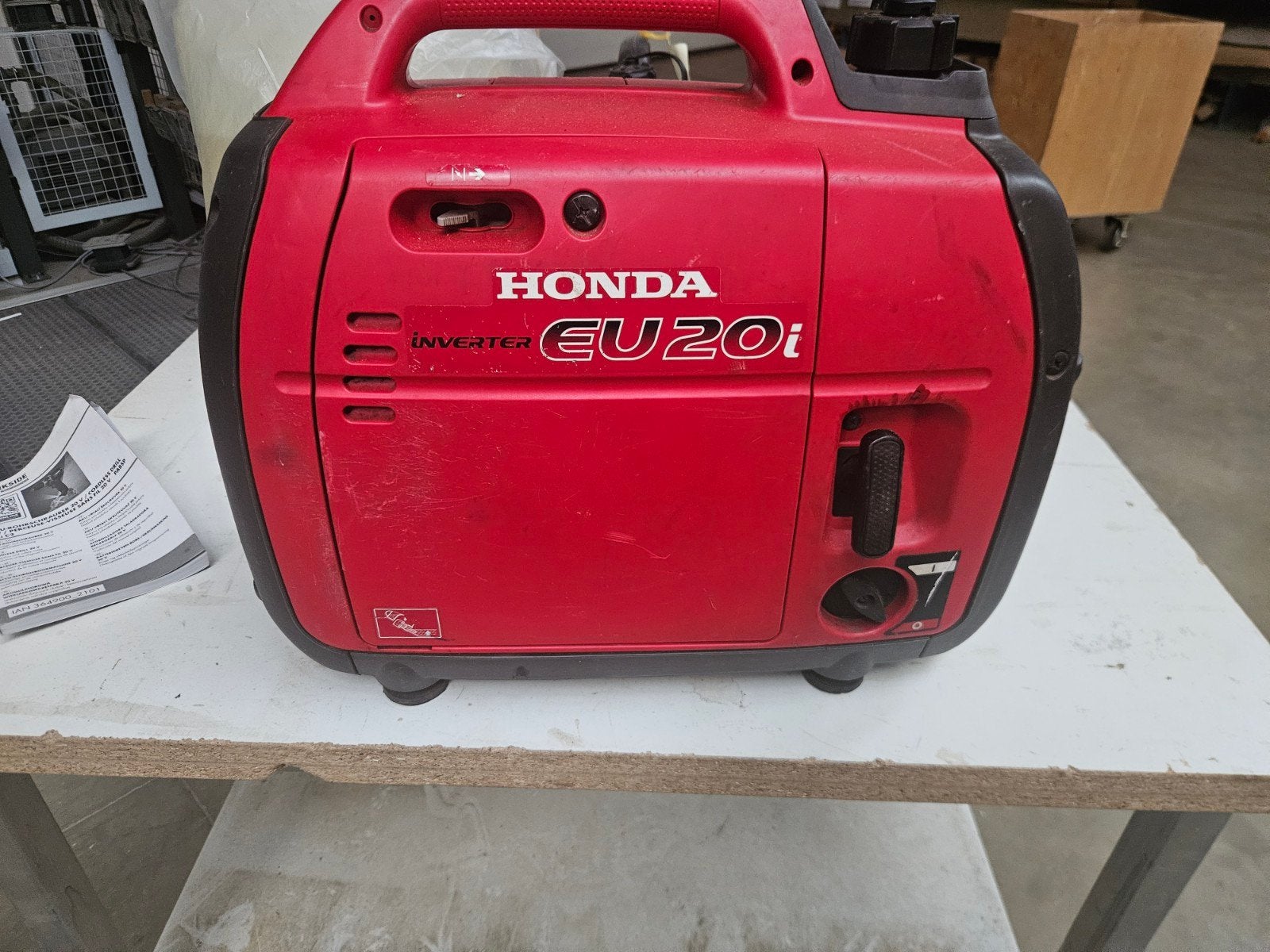 Honda EU20i Aggregraat Generator, Bricolage & Construction, Générateurs, Enlèvement, Utilisé, Essence
