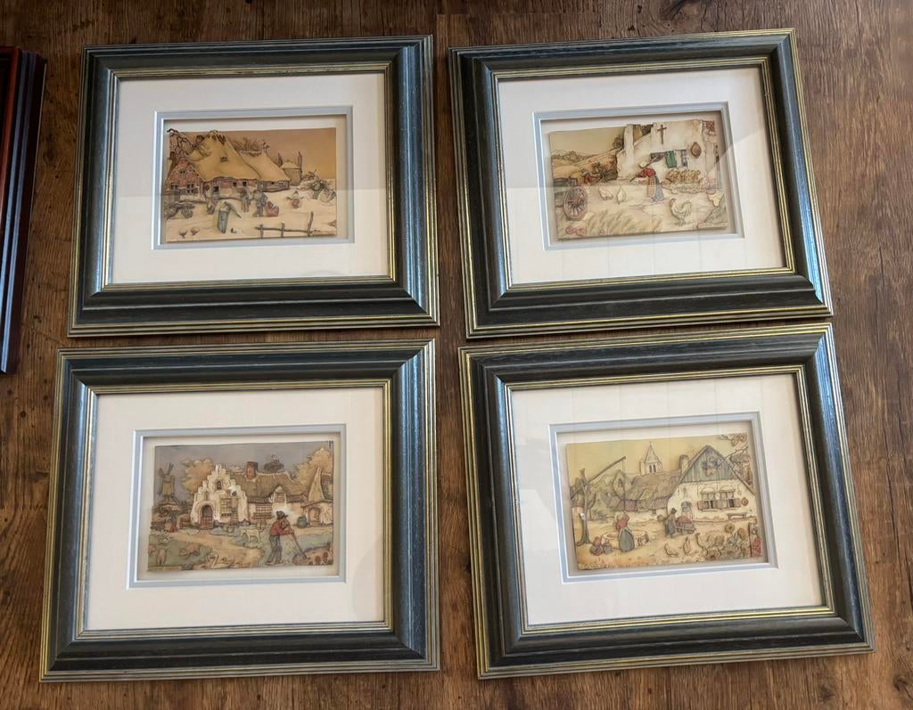 Anton Pieck 4 seizoen in perfecte staat, Ophalen