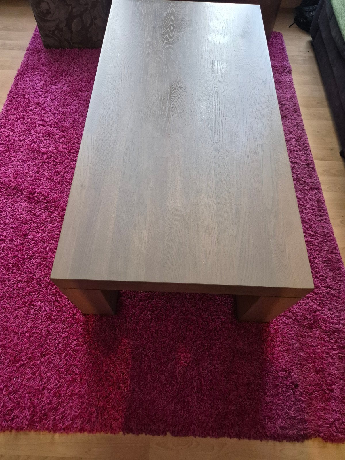 Table basse, Enlèvement