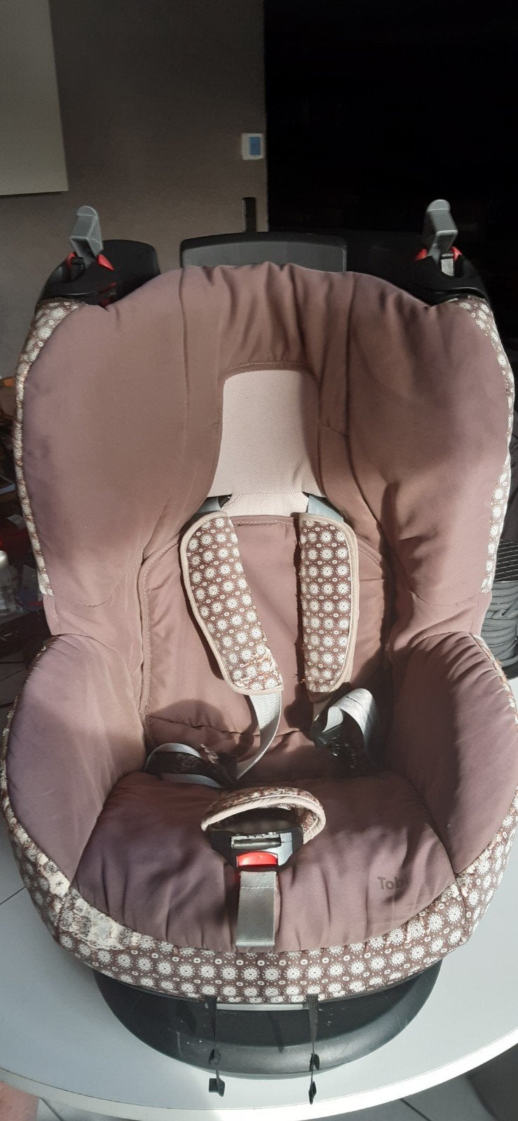 Autostoel maxi cosi, Ophalen