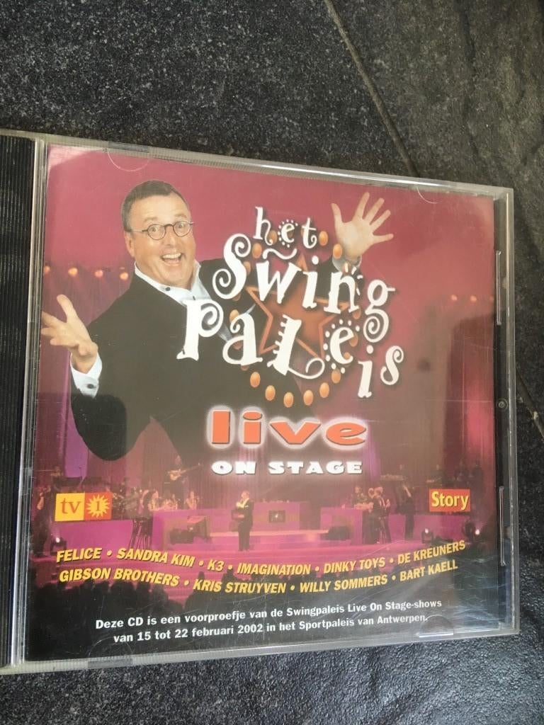 CD Swing Paleis 2002 - B. Kaël, W. Sommers, K3, De Kreuners, Cd's en Dvd's, Ophalen of Verzenden
