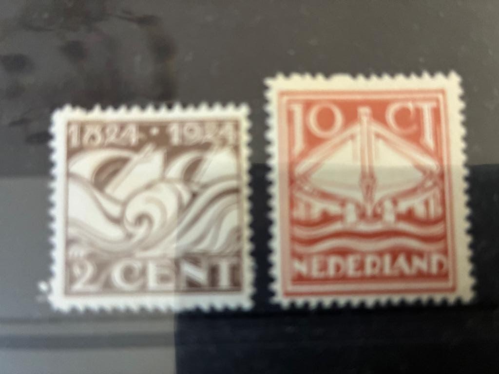 NEDERLAND NVPH 141/42 X CW 12,50, Timbres & Monnaies, Timbres | Pays-Bas, Envoi, Jusqu'à 1940