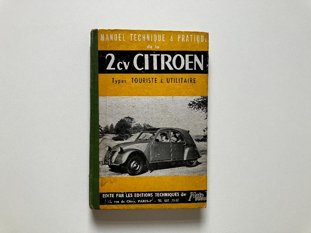 2CV Citroën manuel technique & pratique (1950's), Autos : Divers, Modes d'emploi & Notices d'utilisation, Enlèvement ou Envoi