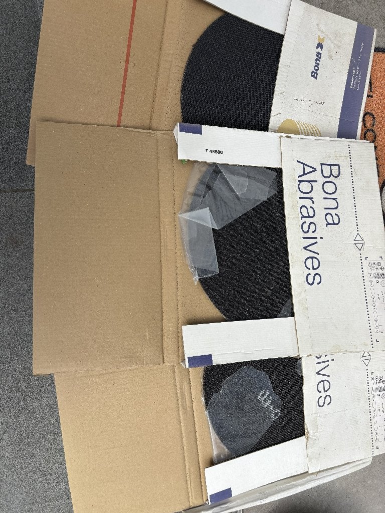 Stone Boy Parket schuurmachine, Doe-het-zelf en Bouw, Ophalen, Gebruikt, Overige typen