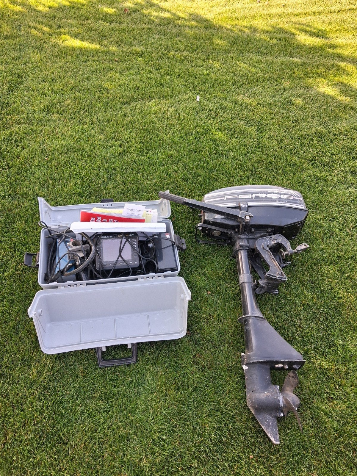 motor boot+ Eagles ultra 3, Ophalen