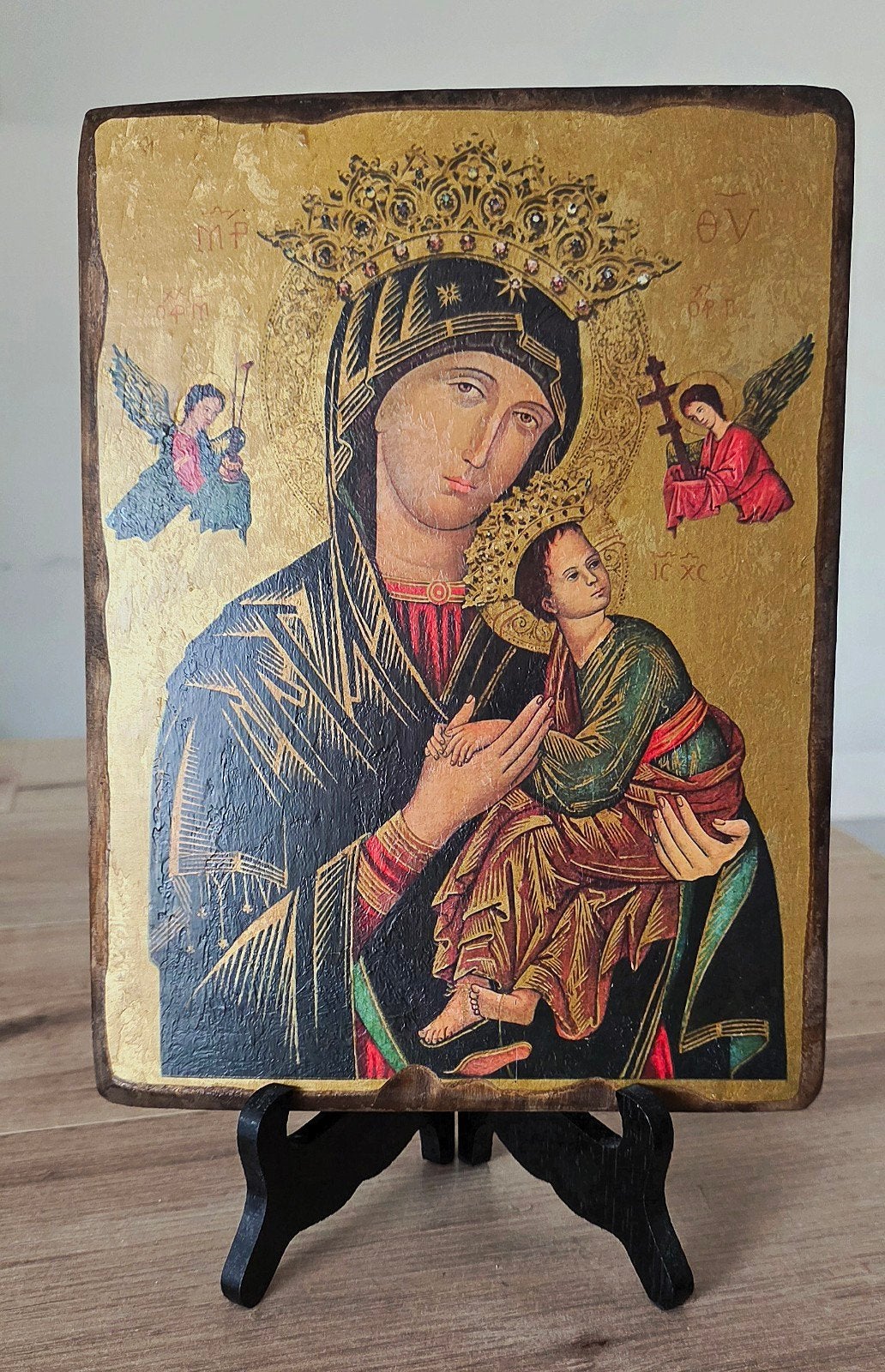 icone - Moeder van God - Madonna van de eeuwigheid
Rescue, Antiek en Kunst, Ophalen