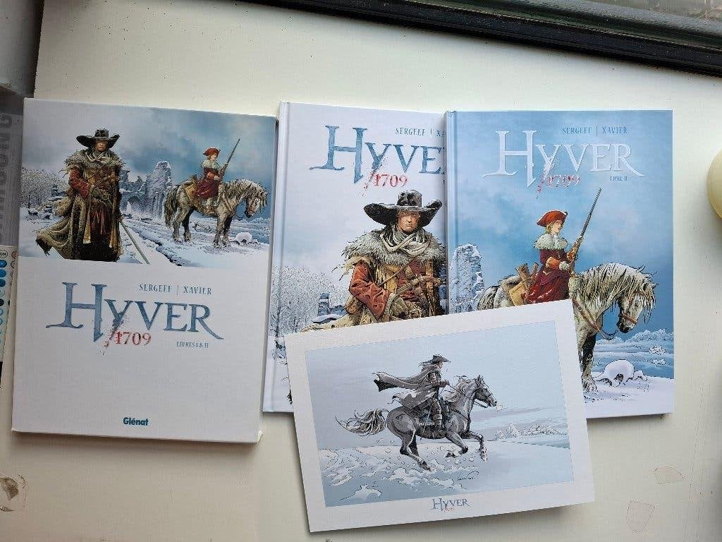 HYVER 1709 XAVIER TOMES 1 ET 2 SERIE COMPLETE EO+ COFFRET, Livres, Série complète ou Série, Enlèvement ou Envoi, Comme neuf