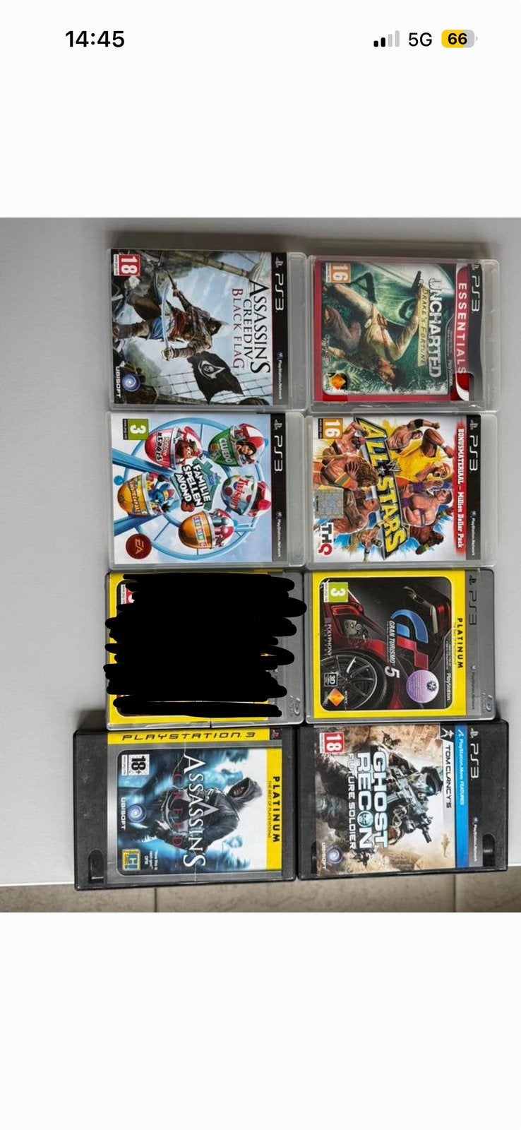 Playstation 3 games, Ophalen