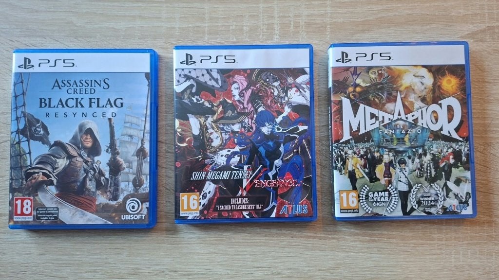 PS5 GAMES, Enlèvement, Comme neuf