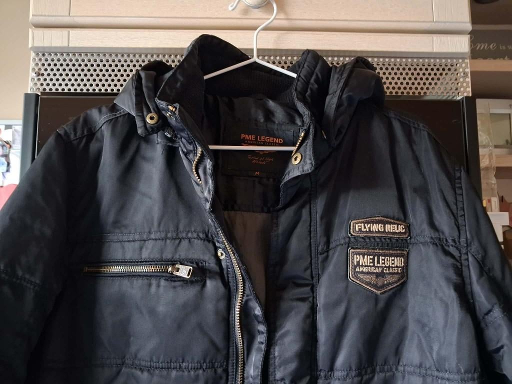 jas zwart merk pme legend – maat m, Kleding | Heren, Ophalen, Maat 48/50 (M), Zwart, PME Legend