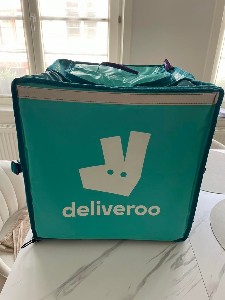 Deliveroo kit, Fietsen en Brommers, Ophalen, M, Dames, Zo goed als nieuw