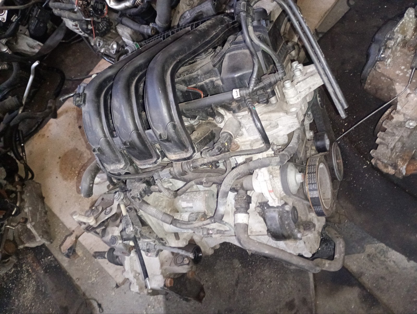 moteur 1.2 puretech, Enlèvement